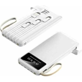 Resim Powerbank 20.000 Mah Hızlı Şarj Özellikli Tnabilir Nrzsnt - 21 Usb Girişli Çok Renkli 