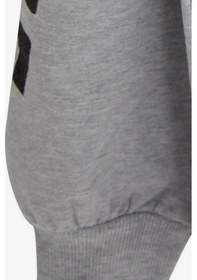 Resim Breeze Erkek Çocuk Sweatshirt Kapüşonlu Cepli 8-14 Yaş, Açık Gri Melanj 