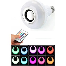 Resim Skygo Bluetooth Hoparlör Akıllı LED Ampul Lamba 1250 