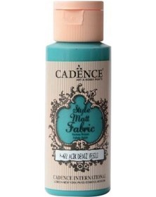 Resim Cadence Sytle Matt Kumaş Boyası 59 ML F-622Açık Deniz Mavi 