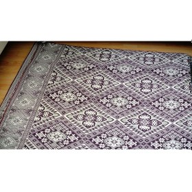 Resim 6 Metrekare 1. Kalite, Parlak, Çok Amaçlı Halı Örtüsü, Pike Mürdüm 