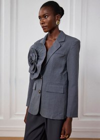 Resim Avayah Çiçek Yaka Blazer - S 