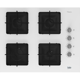 Resim Beko BOCD K 6510 EB Gazlı Cam Tablalı Ocak 