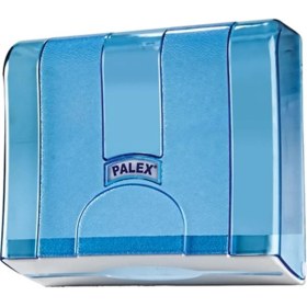 Resim Palex 3570 Kağıt Havlu Dispenseri Z Katlama 200'lü - Şeffaf Mavi 