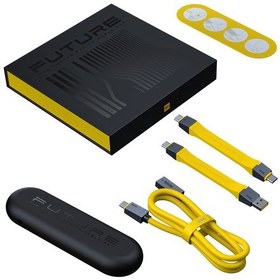 Resim Aohi The Future 4-İn-1 Type-C To Type-C 240 W PD3.1 USB4 8K Hızlı Şarj Data Kablo Seti 