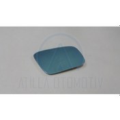 Resim Audi A3 8L 2000-2003 Elektrikli Dis Dikiz Ayna Cami Mavi Sag 367453788 