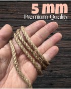 Resim izmir Bitpazarı Jüt Halat 5 Mm Dekoratif Jüt Halat 50 Mt. 