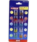 Resim Carub Sigorta Bıçak Mini 10'lu Set 