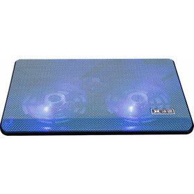 Resim Yüksek Performanslı Dizüstü Bilgisayar Soğutucu Dizüstü Bilgisayar Soğutma Pedi Çift Fan (Yurt Dışından) 