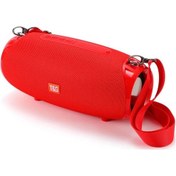 Resim Willowhaven Tg534 Taşınabilir Kablosuz Vibrant Red Hoparlör, Usb-c Şarj 