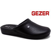 Resim Gezer 4768-S Ortopedik 4 Nokta Hastane/Iş Sabo Terlik Siyah 