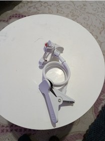 Resim Akrobat Telefon , Tablet Tutucu ,araç İçi Kullanılabılır Beyaz 