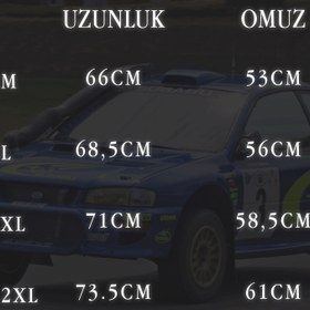 Resim Subaru Vintage Yarış Ceketi - XL / Siyah 