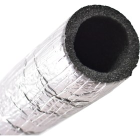 Resim DD Alüminyum Kaplı Izolasyon Borusu Polietilen Boru Yalıtım Kılıfı Köpüğü (2 Metre) mm 