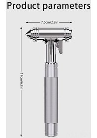 Resim Lemestar Alüminyum Tungsten Çelik Oto Kurtarma Çekiçi - Pencere Kırıcı, Yangın Kurtarma Aracı, Gümüş Renk 