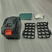 Resim 1 adet Makita Stil Kabuk 15 Bölümlü Pil Kılıfı Braket Düğme Bahar Seti için, Elektrikli Anahtar Pil Kılıfı, ABS Malzeme, Şarj Edilmemiş Güç Modu, Ev Kullanımı için Pil Depolama Kapları, Powerbank, Powerbank Orijinal 