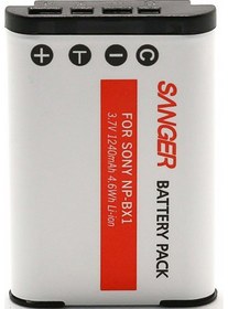 Resim Sanger NP-BX1 Sony Fotoğraf Makinesi Batarya 