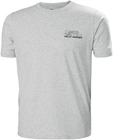 Resim Tech Logo Erkek T-Shirt - 63165 Gri 