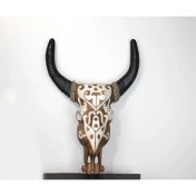 Resim Duvara Asmalı Bufalo Kafası 