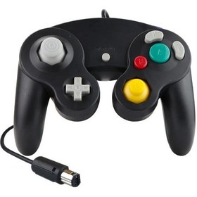 Resim Siyah Kablolu Gamepad Nintendo Ngc Gc İçin Gamecube Denetleyicisi İçin Wii Wiiu Gamecube Joystick Joypad Oyun Aksesuarı 