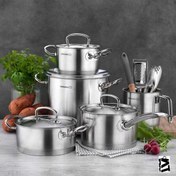 Resim Korkmaz Proline 20 cm 5 Lt Satin Ekstra Derin Tencere 