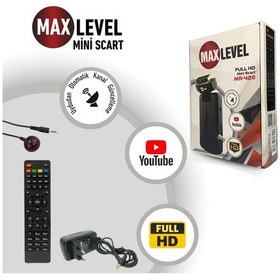 Resim Maxlevel MR-420 Scart HD Uydu Alıcısı 