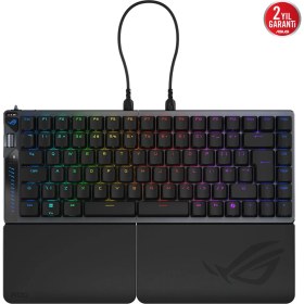 Resim Asus Rog Falcata Manyetik Hot-Swappable Swıtchler, 8k Wıreless Bağlantı, Rapıd Trıgger Modu, Kontrol Tekeri, Zone Mode, 4 Katmanlı Yalıtım ve Ayrılabilir Bilek Desteği Türkçe Oyuncu Klavyesi 