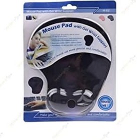 Resim Kaydırmaz Bilek Destekli Mouse Pad - Gamer Silikon Jel Oyun Ped 