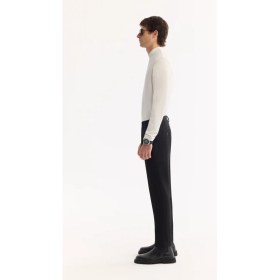 Resim AVVA Erkek Siyah Yani Lastikli Bi-Stretch Hafif Slim Fit Pantolon A52Y3218 
