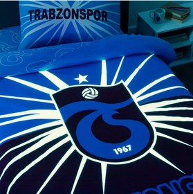 Resim Taç Trabzonspor Lıght Glow Lisanslı Nevresim Takımı 