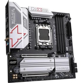 Resim Colorful Battle-Ax B850M-PLUS Wıfı V14 Ddr5 7600MHZ Matx Am5 Gaming (Oyuncu) Anakart 