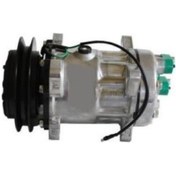 Resim Klima Kompresör İş Makinası Sumitomo SH 200 146 mm 1Pk 24v 