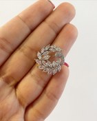 Resim Miss Evita Kuğu Pin Broş 