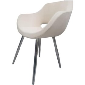 Resim Bengimobilya Sandalye Monaco Metal Model Nikelaj Ayak Dökme Sünger Babay Face 