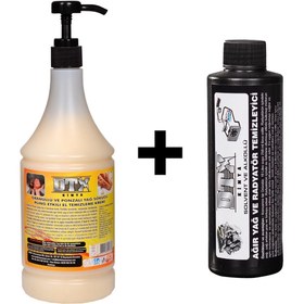 Resim Dtx Kimya Granürlü El Temizleme Kremi ( Sabunu ) 1 Kg & Alkollü Intercooler Temizleme Sıvısı 250 Ml 