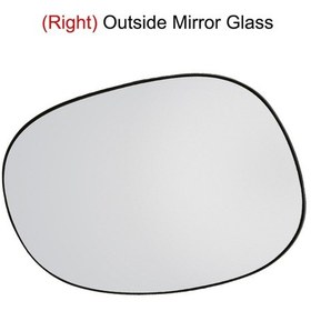 Resim Sağ Dış Ayna Cam Dikiz Aynası Cam Değiştirme İçin Cıtroen K14828r Gümüş 