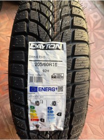 Resim Dayton / 205/60R16 (DW510 EVO) 2025 KIŞ LASTİĞİ 