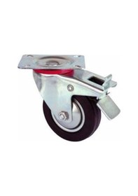 Resim Frenli Döner Tekerlek 80 Mm 