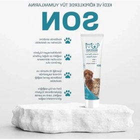 Resim Biyotinli Kedi Maltı - Kedi Tüy Bakım Macunu 