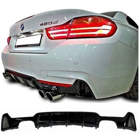 Resim Bmw F32 4 Serisi M Performance Difüzör P Black 2014 Plastik Sağ N11.15592 