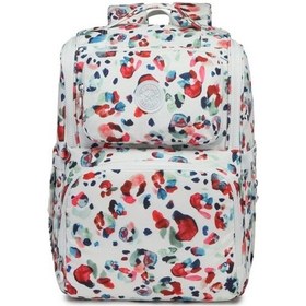 Resim Barcelona K21 Smart Bags Anne Bebek Sırt Çantası Smart Bags Krinkıl Kumaş 3000 Siyah 