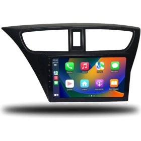 Resim Honda Civic Hb Euro 2013-2017 6+64 GB Android Multimedya Sistemi 2k QLED 