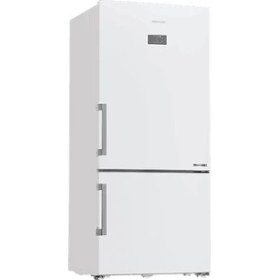 Resim Grundıg Gpknd 615 E Enerji Sınıfı 615 L Duo-No Frost Alttan Donduruculu Buzdolabı Beyaz 