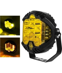 Resim Ahmet Otomotiv Off-Road Projektör Shooter LED Lamba Sarı 5inç 