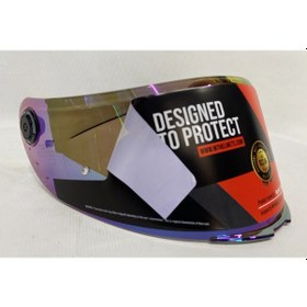 Resim Mt Vizör V-14b Iridyum Renk Mt V-14b Kask Camı 