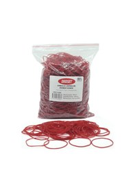 Resim Ekoset Kırmızı Paket Ambalaj Para Lastiği 1000 Adet 70Mm 
