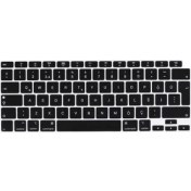 Resim MobaxAksesuar Apple Macbook Air 13.3' M1 A2179 Q Klavye Koruyucu Silikon Ped 