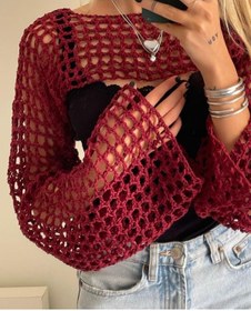 Resim SMYY Örgü Kafes Crop 