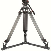 Resim JieYang JY0606CD Karbon Fiber Video Tripod 