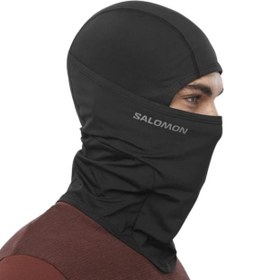Resim Salomon Absolute Balaclava Unisex Siyah Kar Maskesi 